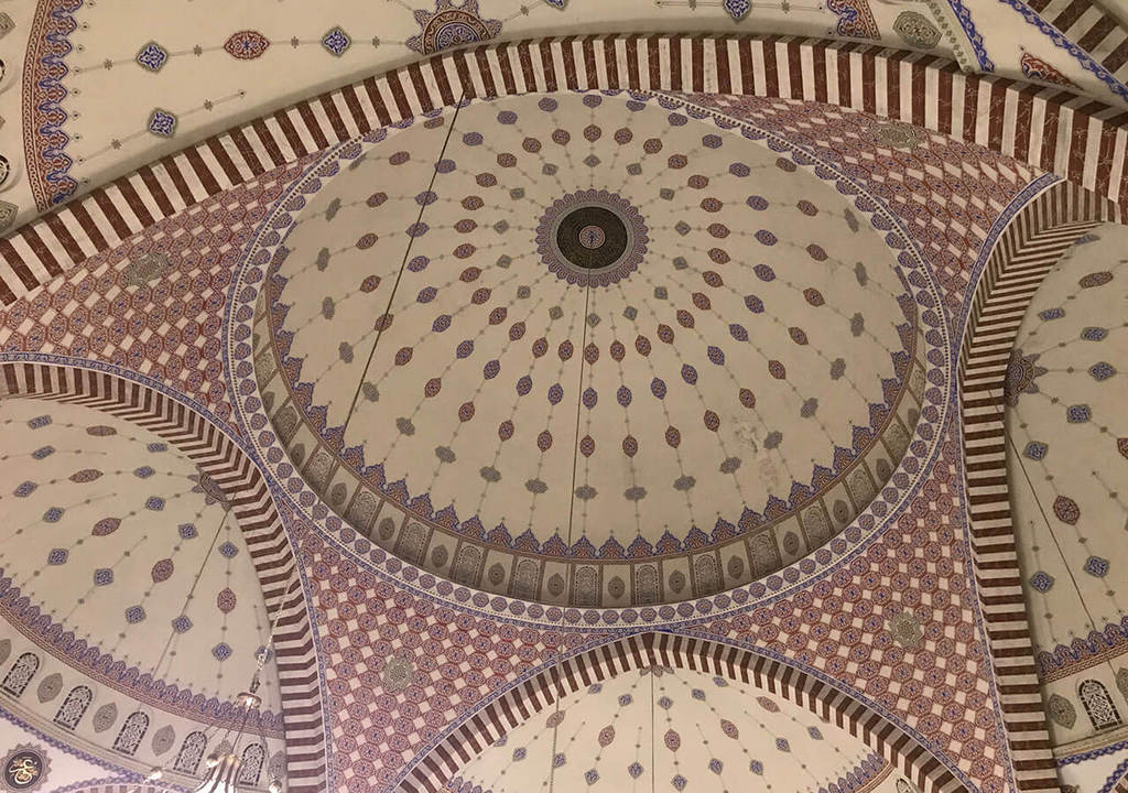 Ceiling of Makhachkala's Grand Mosque - TheWingedFork
