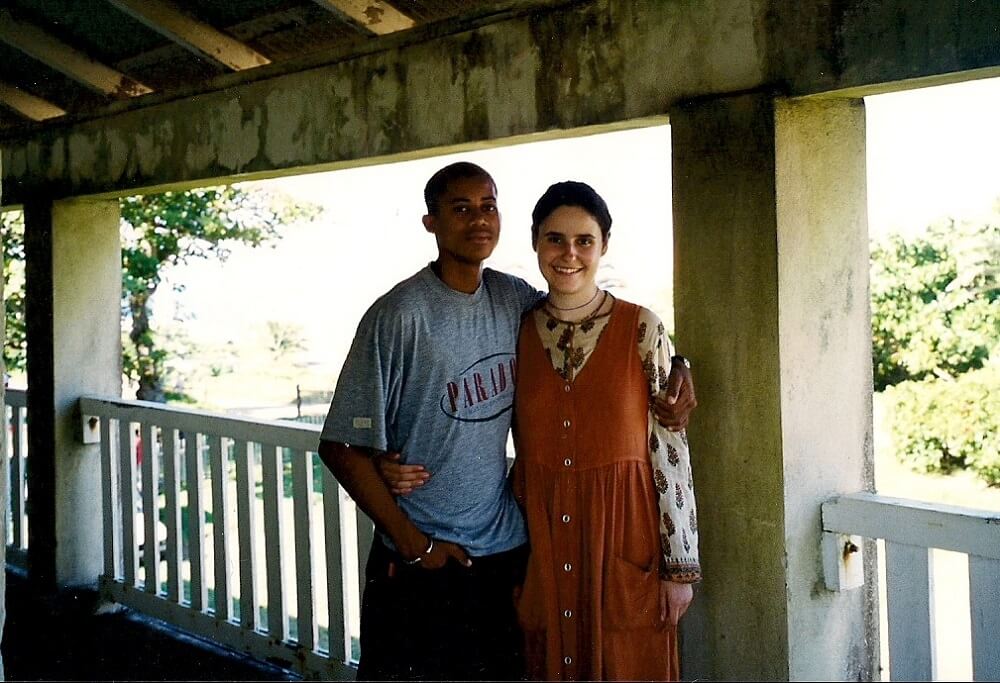 Alison and Husband in 1998 - AlisonRakoto - TheWingedFork