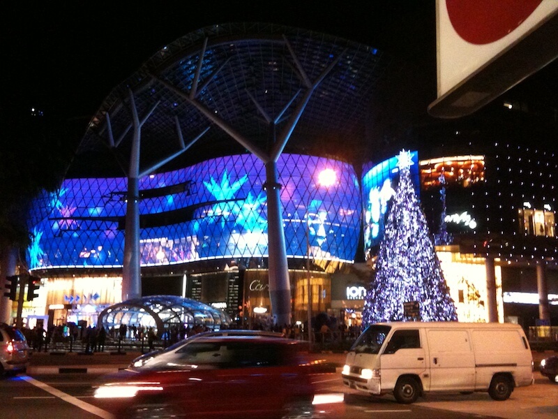 Orchard Road in Singapore is perfect for shopping