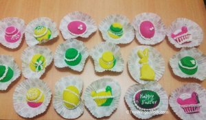 Easter Eggs made of cashew marzipan ---TheWingedFork