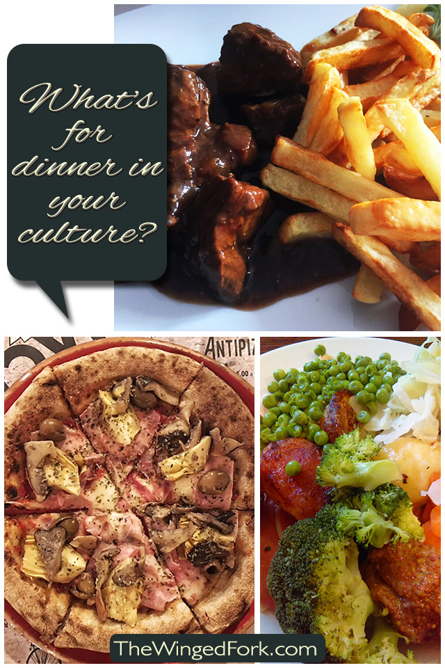 What's for dinner in your culture? - Pizza, Fries, Schnitzel, steak and more from cultures worldwide - TheWingedFork