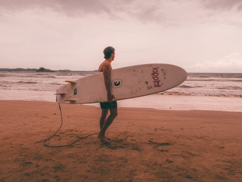 Surfing in Sri Lanka provides incredible surfing opportunities, for people of all levels - Pic by Bradley from Dream Big Travel Far
