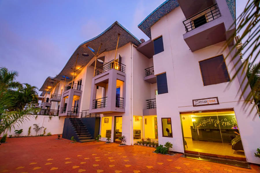 Mariaa Riose hotel in Dabolim Goa.