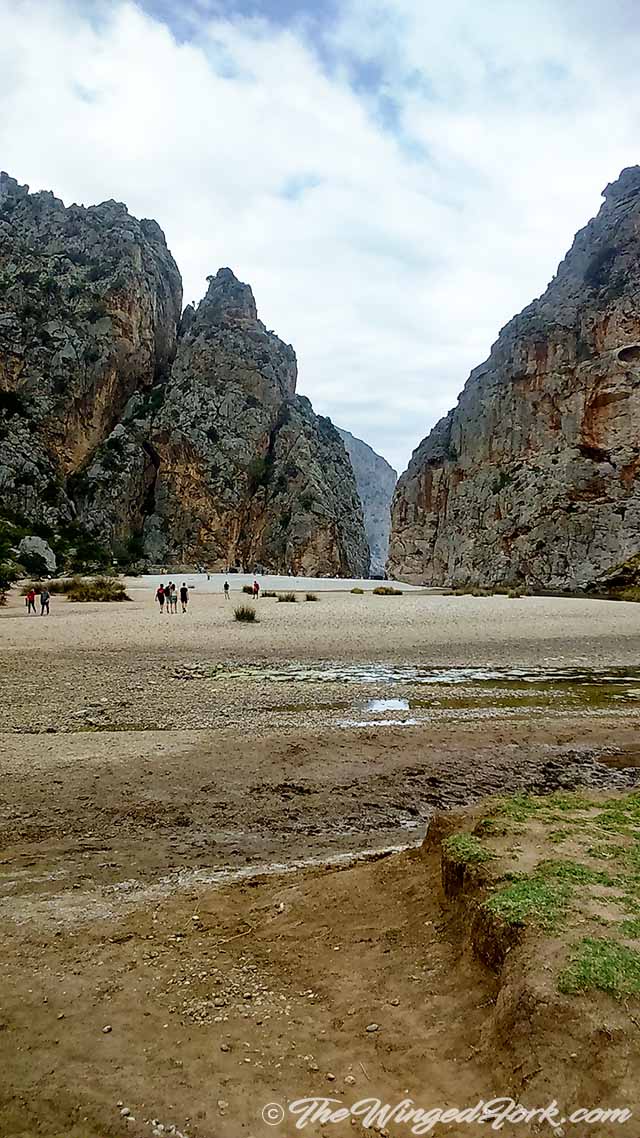 Torrent de Pareis in Spain - Pic by Abby from TheWingedFork
