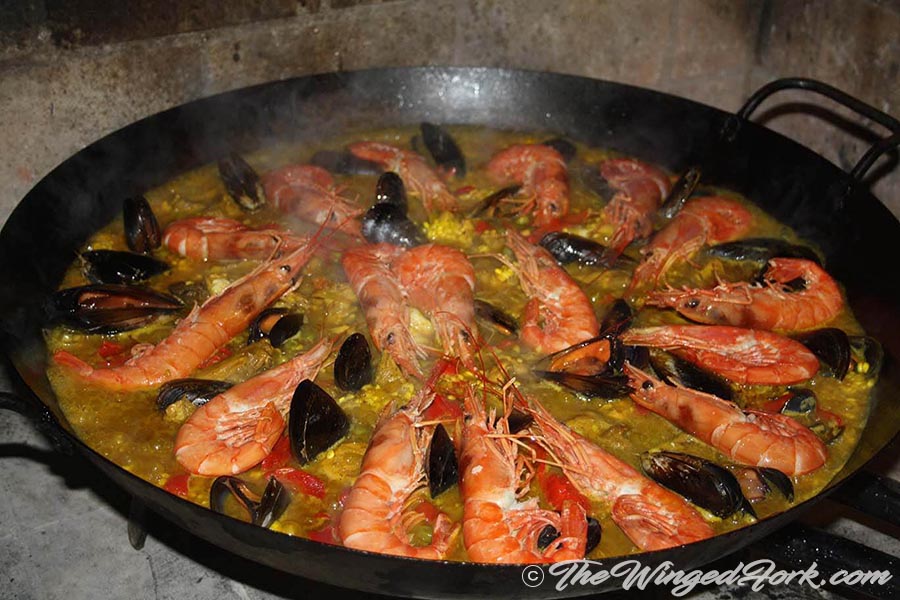 Truly Majorcan Paella - Pic by Abby from TheWingedFork