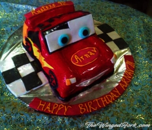 Lightning McQueen – Pic by Abby from TheWingedFork