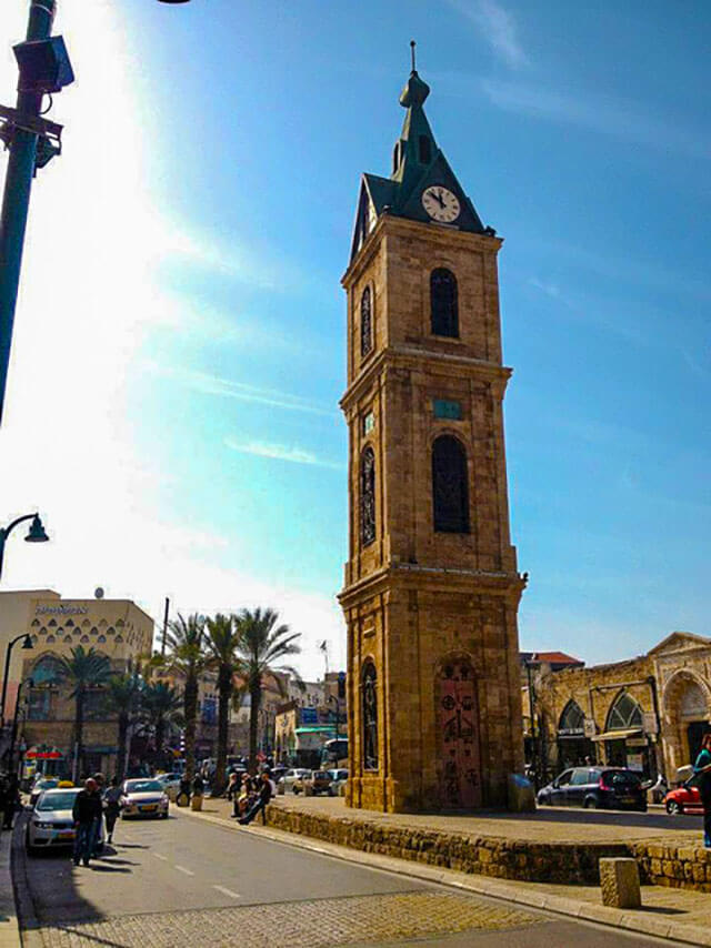 Jaffa Clock Tower - Pic by Denise from The Navy Blonde