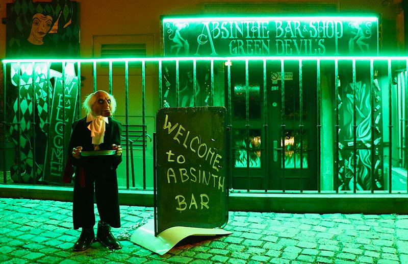 Absinthe Bar in Prague - Pic by Linda from Retired and Travelling