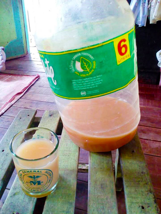 Coconut Wine in the Philippines - Pic by Jillian C. Flores