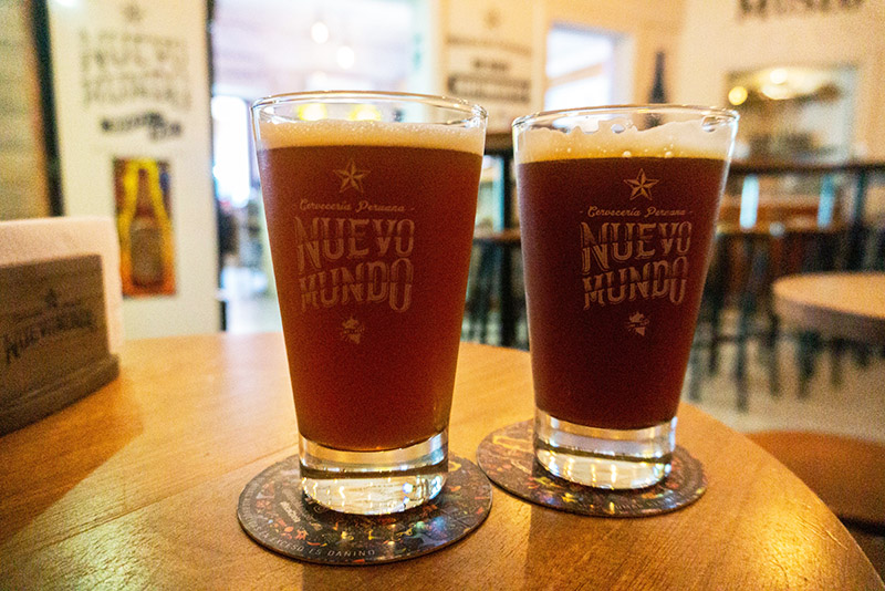 Nuevo Mundo is the perfect place for trying out their home-brewed, quirky craft beers - Pic by Roz from Irish Nomads