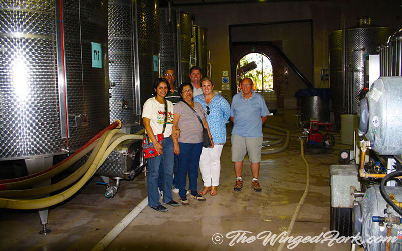 At the Wine Estate - TheWingedFork