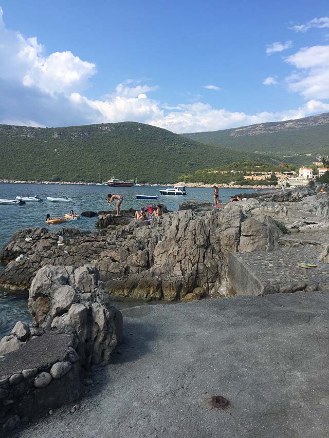 Sit back and relax while soaking in the Montenegrin beauty - Pic by Samantha from Sam Sees World