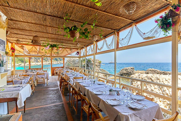 Bagni Tiberio’s Restaurant - Pic by Kyle from Via Travelers
