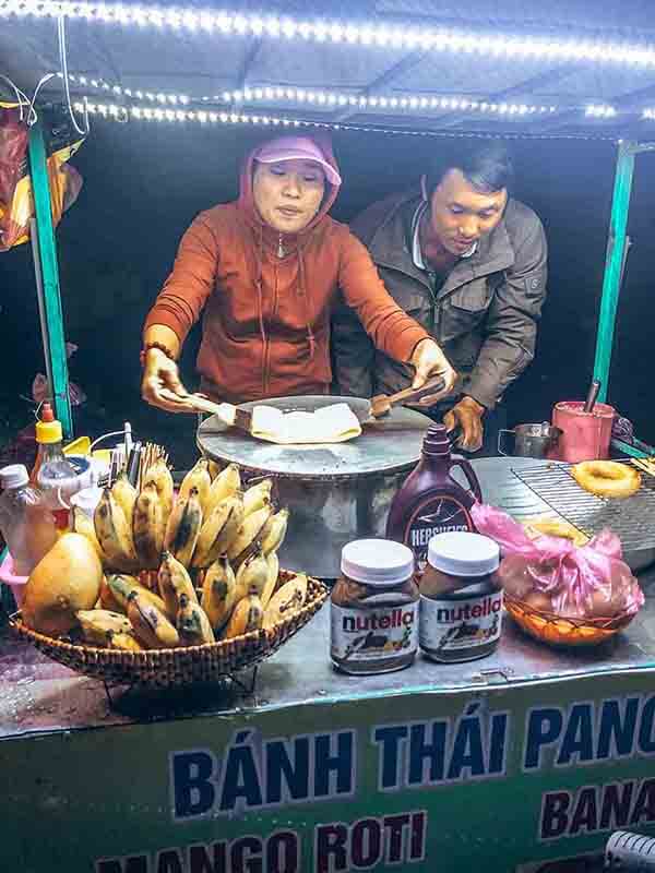 Banh Thai Pancakes in Vietnam - Pic by Ashley from World to Wander