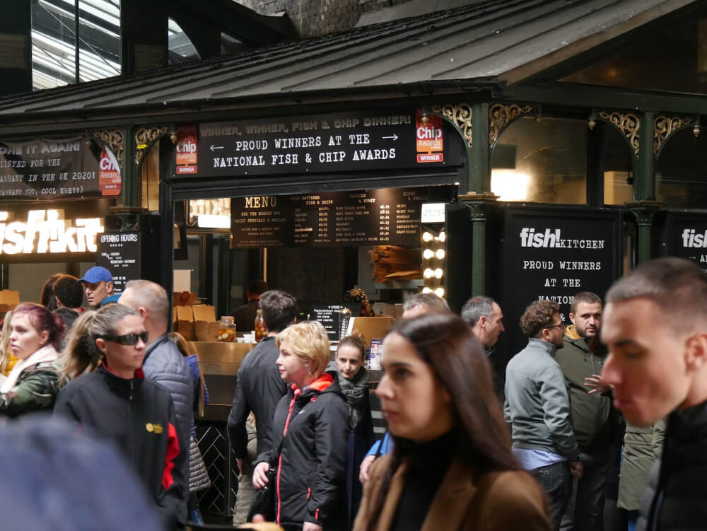 Fish and Chips Borough Market - Kalyn from GirlGoneLondon
