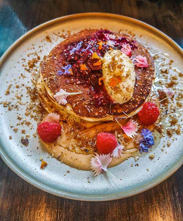 Ricotta pancakes at Egmont St. Eatery - Pic by Christin Theilig