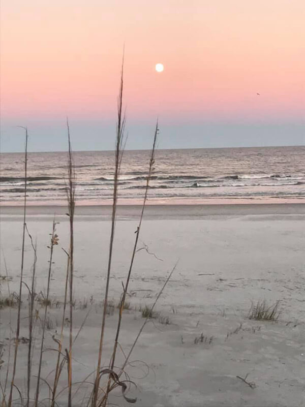 Beautiful beach at St. Augustine, Florida - Pic by Tracy from Food Wine Sunshine