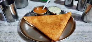 Masala Dosa at New Krishna Bhavan - Pic by Athul from Our Backpack Tales