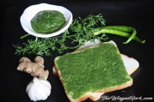 How to make the Indian Green Chutney?