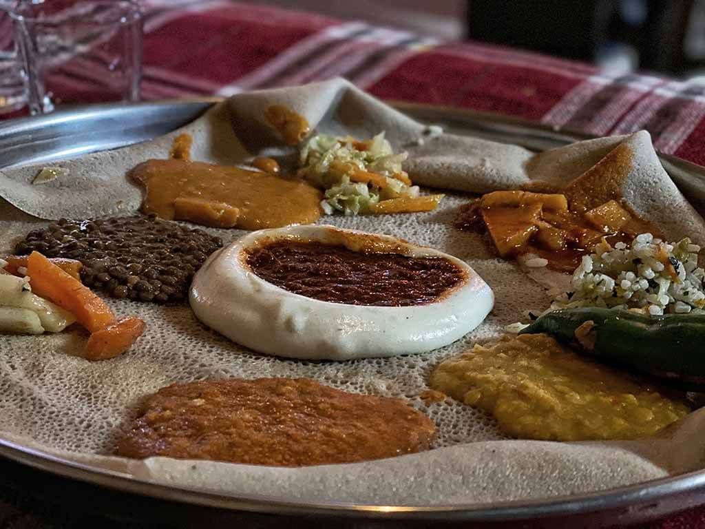 Injera in Ethiopia - Pic by Claudia from My Adventures Across The World