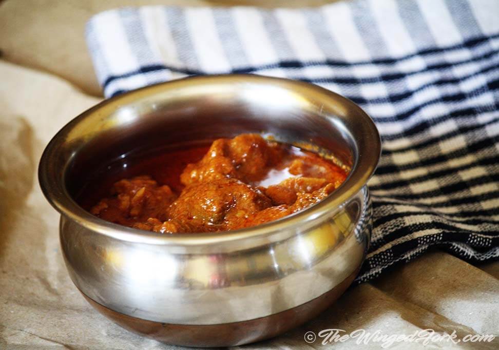 East Indian Pork Vindaloo Recipe - By Abby from TheWingedFork