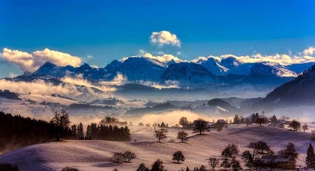 Pixabay imae of the Swiss Alps.