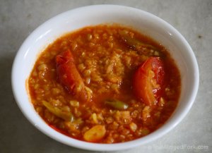 Masoor Dal Recipe - Indian Red Lentil Curry