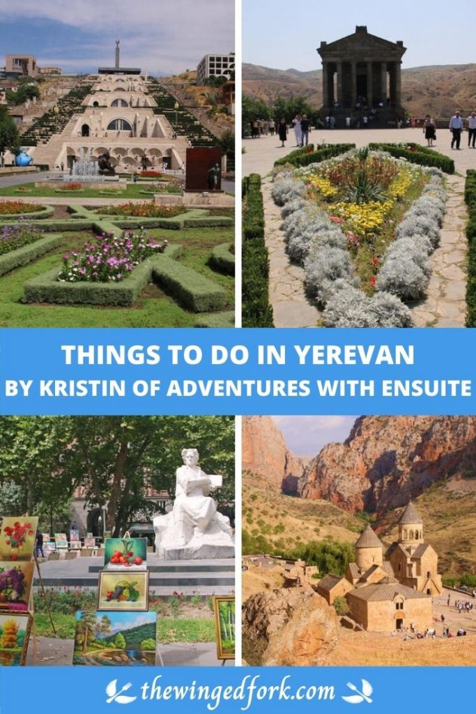 Pinterest Image of things to do in Yerevan.
