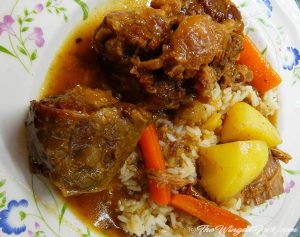 Oxtail Stew: South African Oxtail Potjiekos