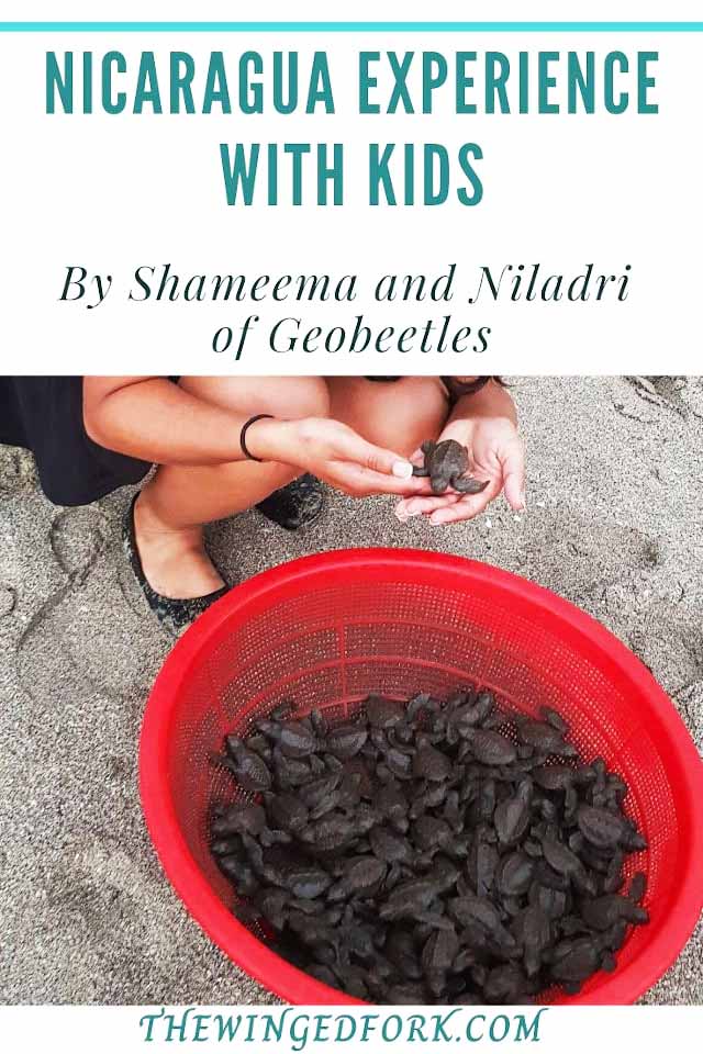 Nicaragua experience with kids - By Shameema and Niladri of Geobeetles.