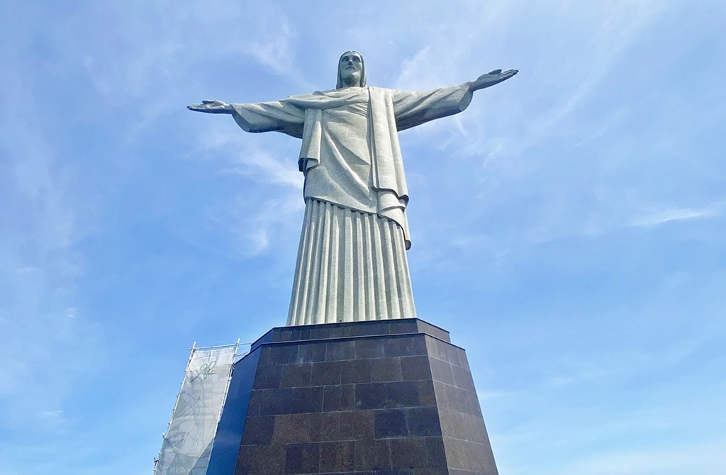 Christ the Redemeer statue in Rio De Jenario.