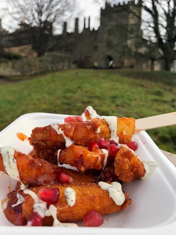 Halloumi fries served at Haddon Hall in back.
