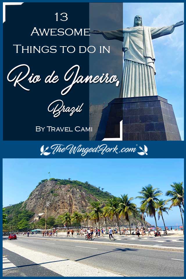 Pinterest images of Christ De Redeemer Statue and views of Morro do Leme.