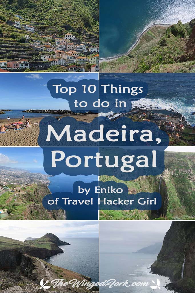 Pinterest image of Top 10 things to do in Madeira.