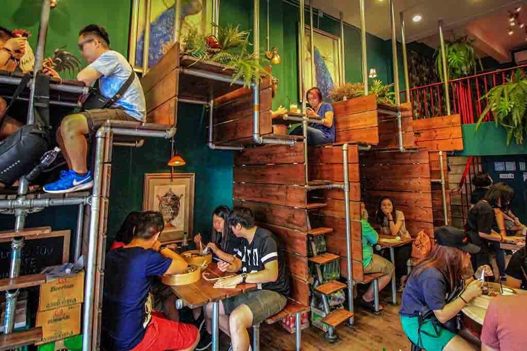 Lhong Tou Café in Bangkok.