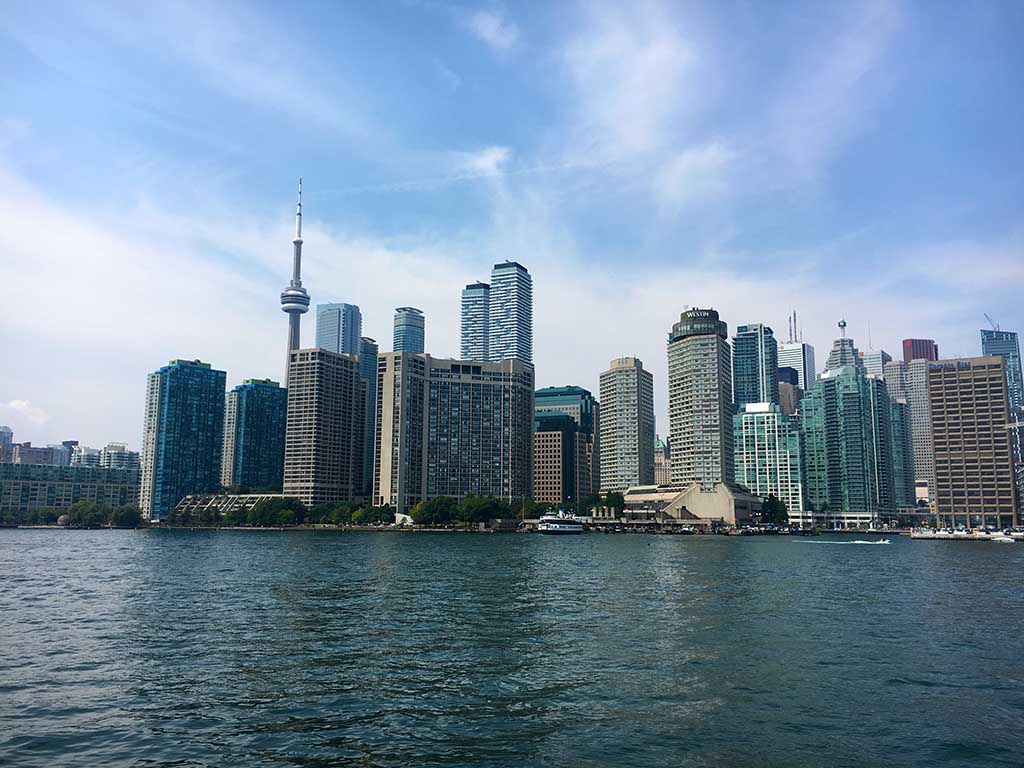 Toronto Skyline from Lake Ontario