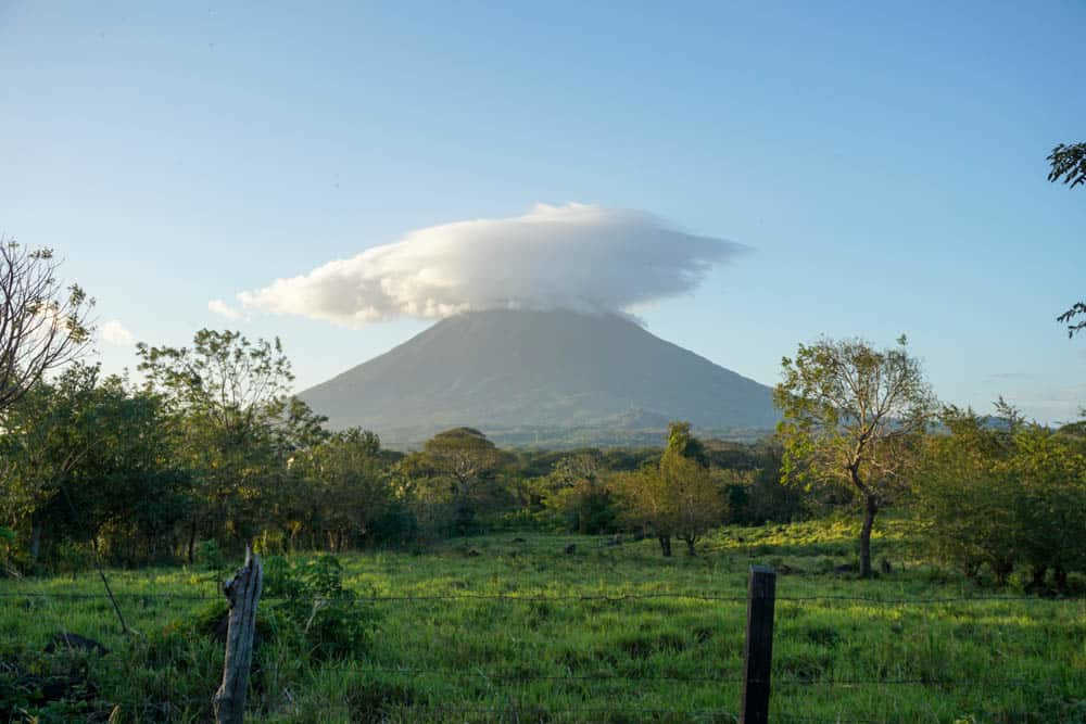 One of the dormant volcanoes on Ometepe.