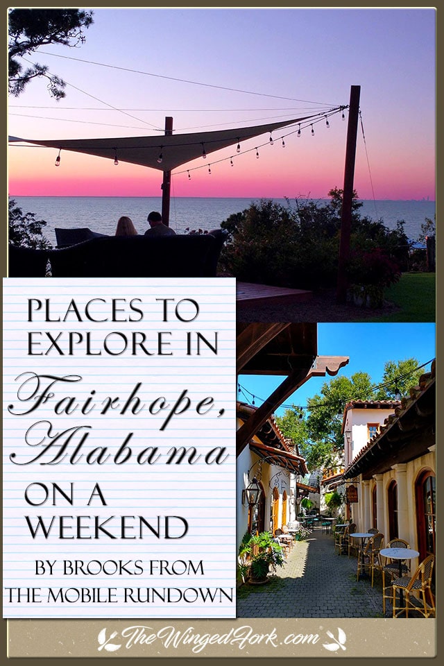 Pinterest images of Sunset by Jubilee Suites and Restaurant Alley - Fairhope Alabama.